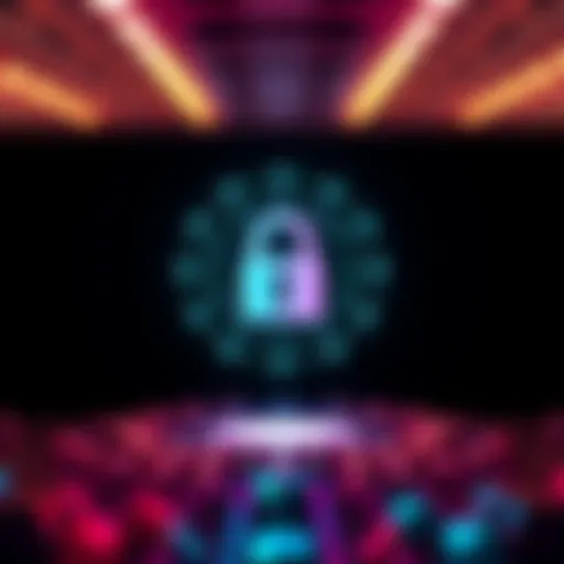 A graphic showing the Polkadot logo alongside a digital lock symbol, representing enhanced privacy features for the network.