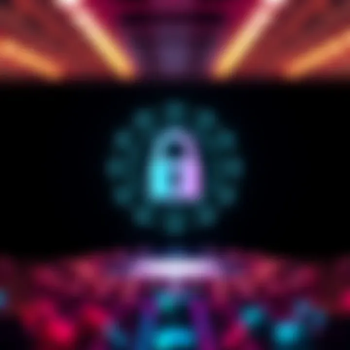 A graphic showing the Polkadot logo alongside a digital lock symbol, representing enhanced privacy features for the network.