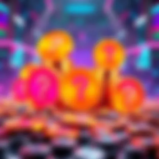 Colorful digital coins representing pumpfun coins, with question marks indicating confusion, set against a futuristic backdrop.