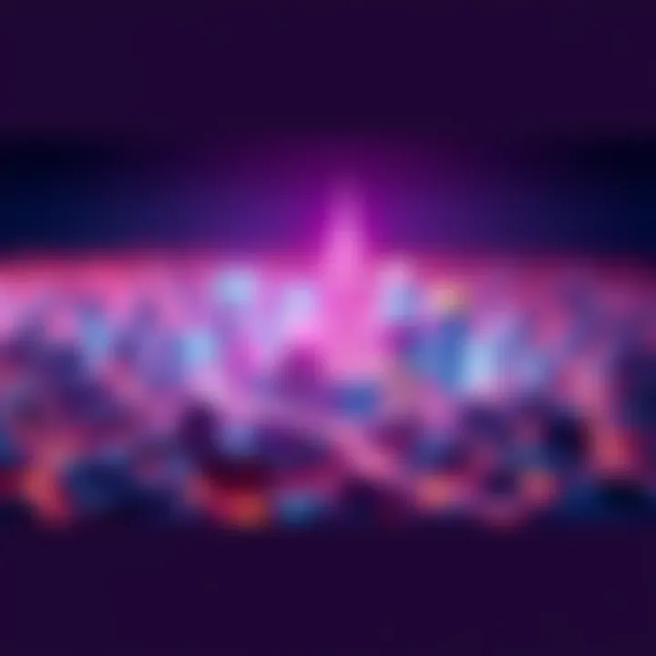 A digital representation of real estate assets being tokenized on the Hedera network, symbolizing investment opportunities.