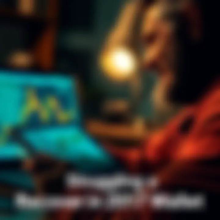 A person looking at an old Nano S wallet with a recovery phrase list, showing confusion and a laptop in the background