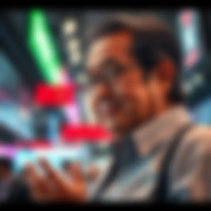 Financial expert R. Kiyosaki expresses concern over economic bubbles in a market setting.
