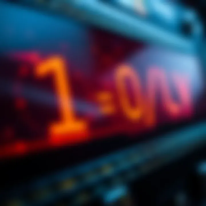 A close-up view of a digital wallet display showing ambiguous characters, comparing '1' and 'l' to illustrate the confusion over address details.