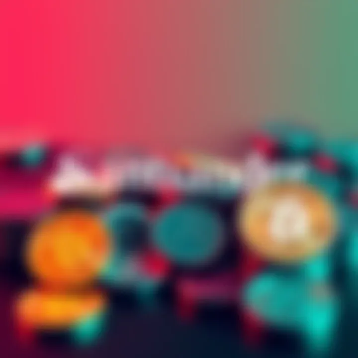 Santander logo alongside various cryptocurrency symbols, representing the bank's new stablecoin and crypto service plans