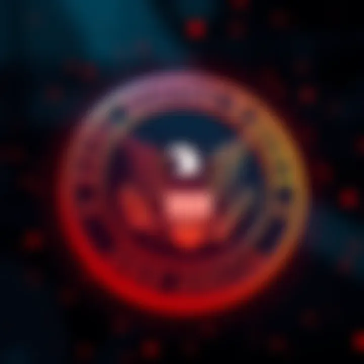A graphic showing the SEC logo with icons representing Truth Social, Solana, and XRP, symbolizing the delay in ETF decisions.