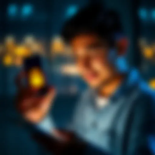 A person looking relieved while managing their cryptocurrency wallet on a smartphone, showing a lock symbol for security, representing peace of mind about crypto safety.