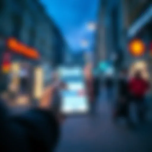 A person using a smartphone to make a quick bank transfer in Germany, showcasing the ease of SEPA Instant Deposit services.