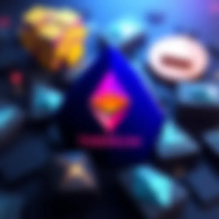 SharpLink Gaming logo with Ethereum symbols in the background, representing a shift to a crypto treasury strategy