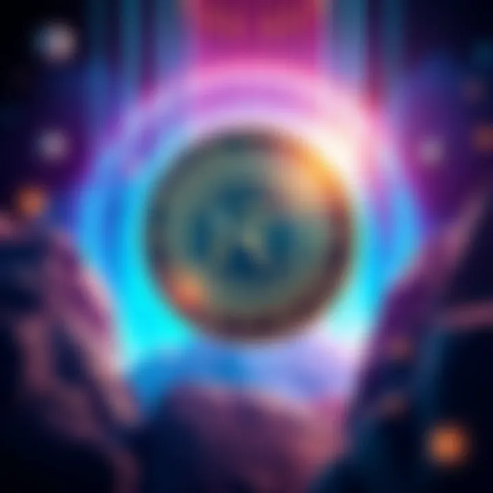 Visual representation of the $SRY coin launching on the Solana blockchain with digital graphics and community engagement.