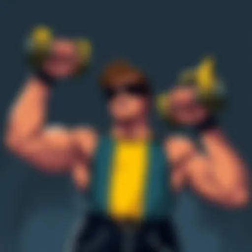 A person lifting weights with determination, representing resilience and strength against challenges.