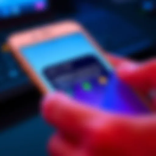 A smartphone displaying a text message that appears to be from CoinBase, asking for a verification code. The screen shows warning signs, indicating a potential scam.