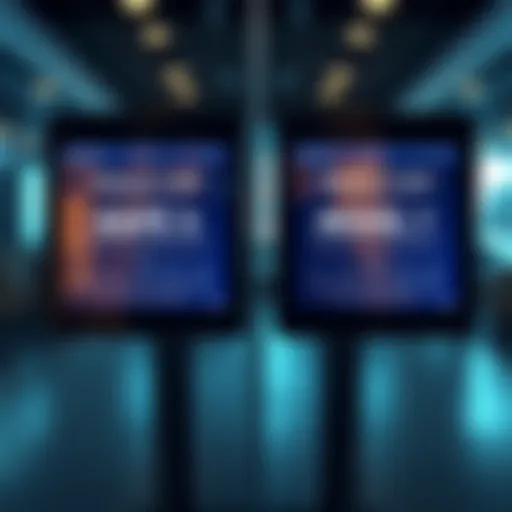 A side-by-side comparison of the Safe 5 and Model T touchscreens, highlighting the differences in responsiveness with example text inputs and user frustration.
