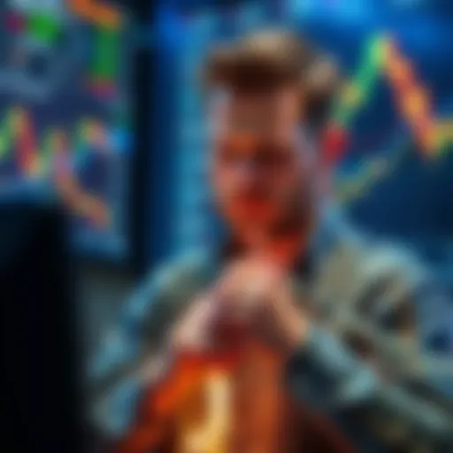 A seasoned trader pulls the plug on their crypto accounts, showing frustration over high fees, with trading charts visible in the background.