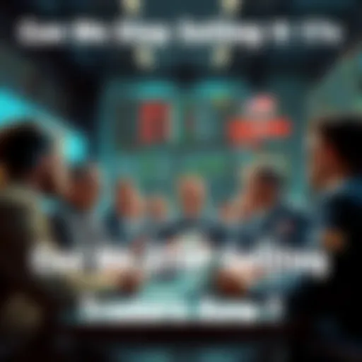 Group of traders in a meeting expressing worries about selling at 17c