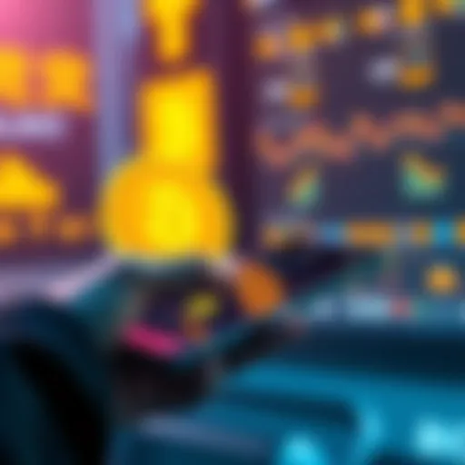 A person using a smartphone to transfer Taiko and LRC cryptocurrency to the Binance exchange