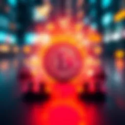 A visual representation of a new coin designed for honest earning, featuring the coin in the center with symbols of transparency and community around it.