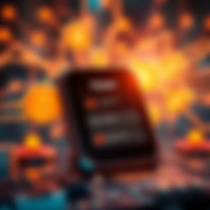 Trezor device showing options for firmware switching, with icons representing Bitcoin and universal access