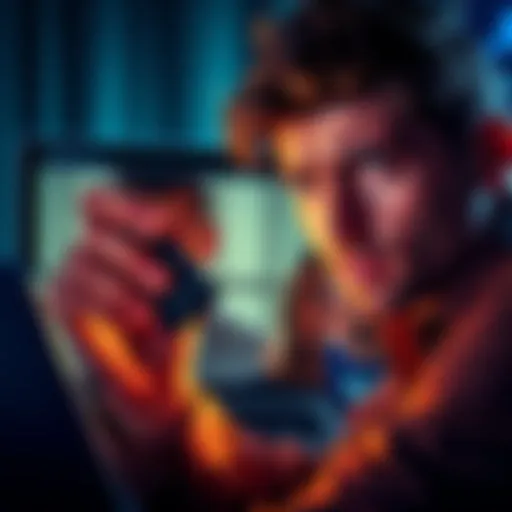 A worried person holding a Trezor wallet looking at a Ledger employee's statement on a laptop screen.