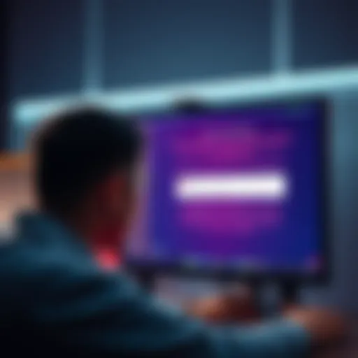 A person frustrated while trying to customize TT wallpapers, looking at error messages on the screen.