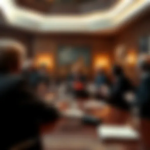 UK Labour MPs debating the ban on cryptocurrency donations in a meeting