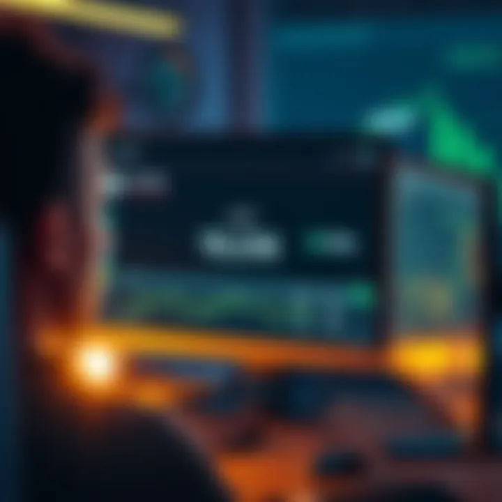 A person looking at a computer screen with the crypto transaction details, showing a large USDT amount and a small TRX amount, looking confused