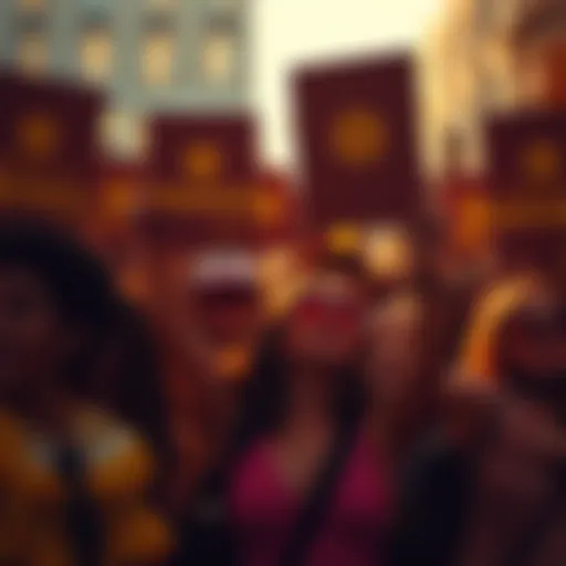 A group of people holding signs demanding justice for Binance users.