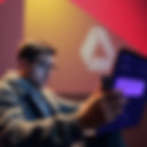 A user looks concerned while checking their Coinbase wallet after sending AAVE tokens to the wrong network, with a laptop screen showing the transaction error.