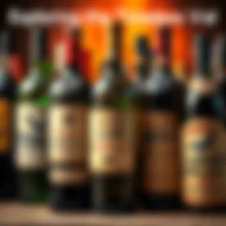 A collection of vintage wine bottles showing aged labels and deep colors, representing the concept of items improving with age