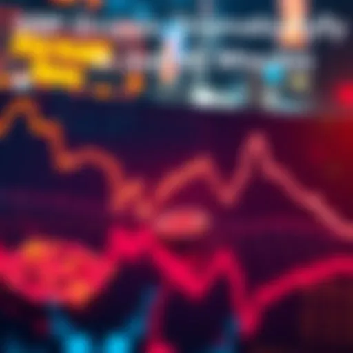 Graph showing a sharp decline in XRP price over 45 minutes, highlighting crypto market volatility.
