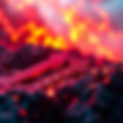 Visual representation of increasing XRP burn rate with upward arrows and blockchain symbols