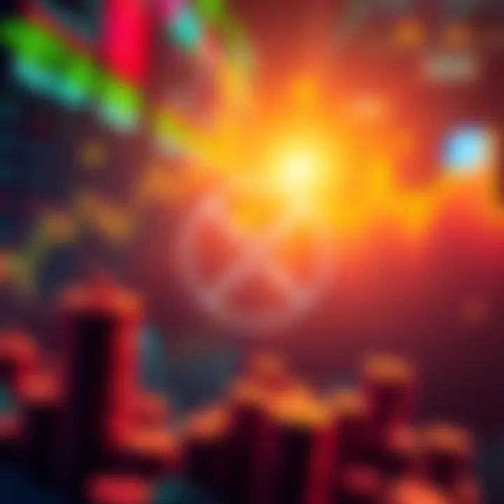 XRP logo prominently displayed with rising graphs and crypto coins in the background, symbolizing growth and optimism in 2025