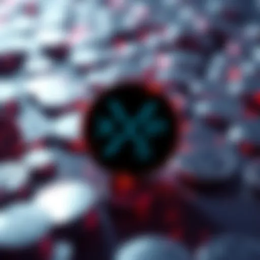 Graphic showing the distribution of XRP tokens with key stakeholders highlighted