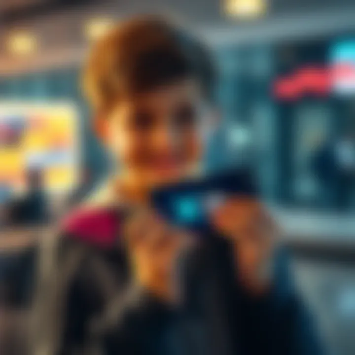 A 14-year-old enthusiast holds a digital wallet showing their 160 XRP tokens, smiling with excitement about their investment journey.